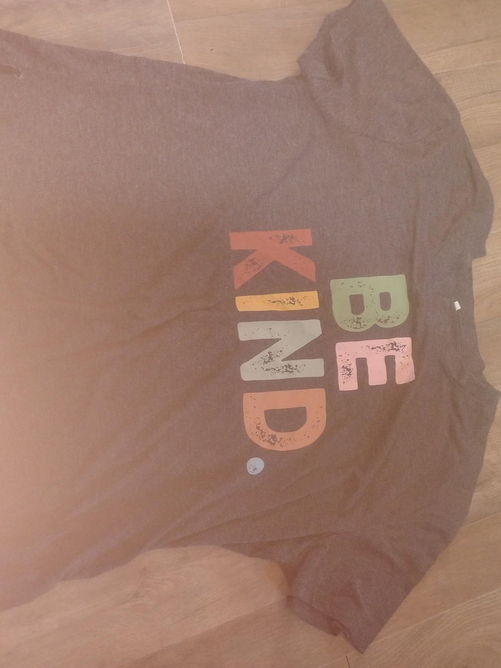 Be Kind Graphic Tee - Charcoal Grey